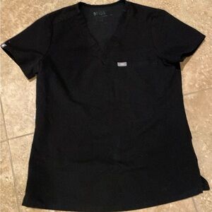 FIGS XS Catarina top Black